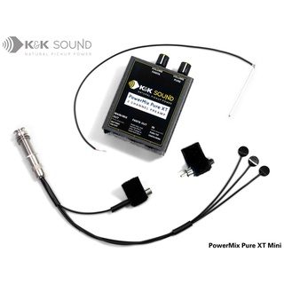 K&amp;K PowerMix Pure System (Pure mini + Fantastick) Dual-Source pickup with preamp