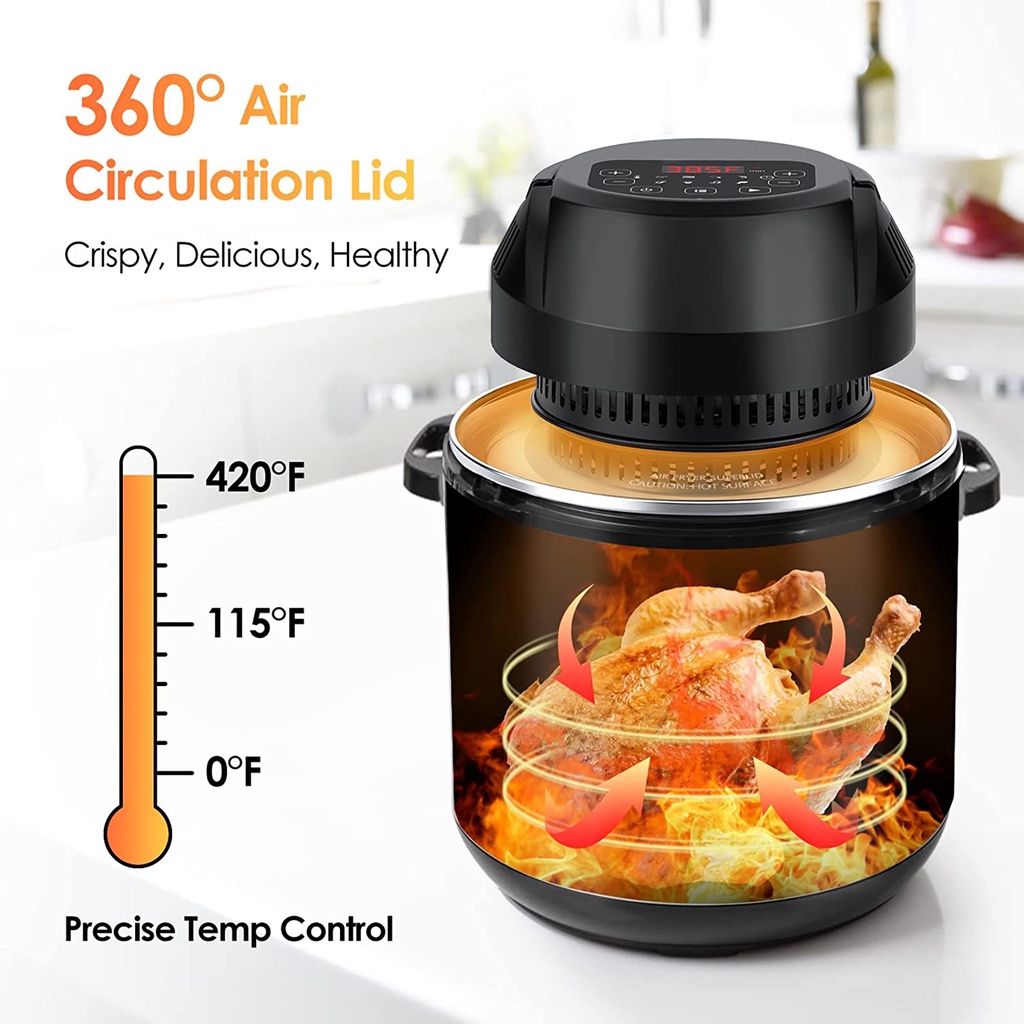 ฝาเสริมใช้กับ-instant-pot-8-in-1-air-fryer-lid-leadpo-for-use-with-6-amp-8-qt-pressure-cooker-air-fryer-dehydrate-broil
