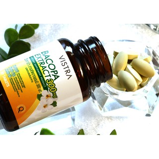 Vistra Bacopa Extract 300mg 30 เม็ด