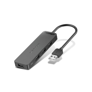 [ส่งไวจากไทย] Vention อะแดปเตอร์ฮับ HUB USB 3.0 2.0 4 พอร์ต และอะแดปเตอร์ พาวเวอร์ซัพพลาย Micro USB OTG สําหรับ PC แล็ปท็อป เครื่องอ่านการ์ด เมาส์ คีย์บอร์ด เครื่องพิมพ์