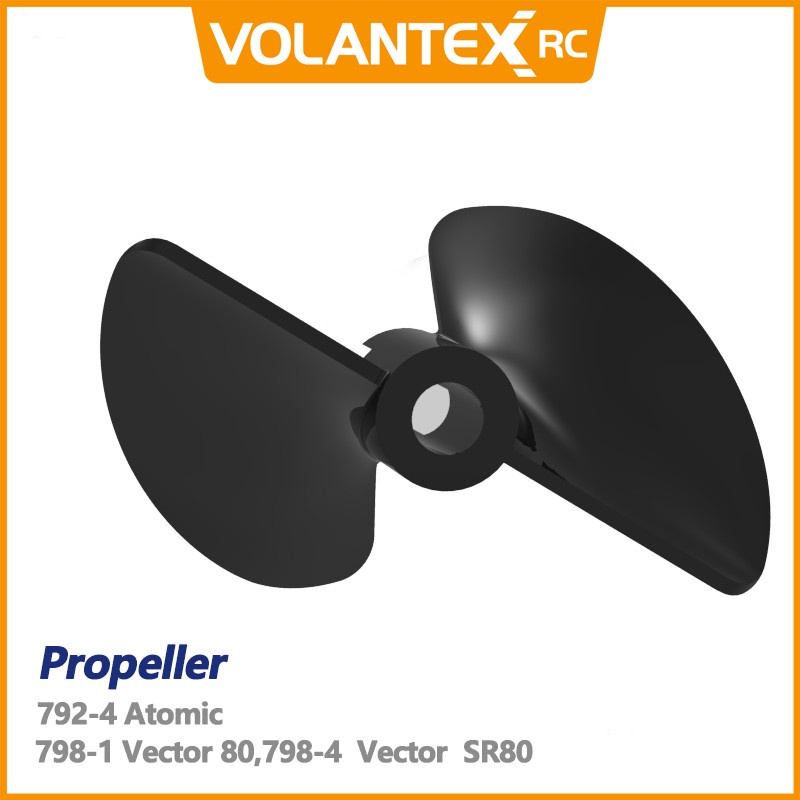 volantex-อะไหล่ใบพัดเรือบังคับ-atomic-792-4-boat-shaft-propeller-rudder-parts-propeller-motor-coupler-push-rod-hull-cover