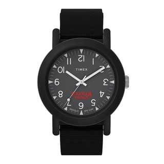 สินค้า Timex TW2V50800 Stranger Things Camper นาฬิกาข้อมือ Unisex สายไนลอน สีดำ