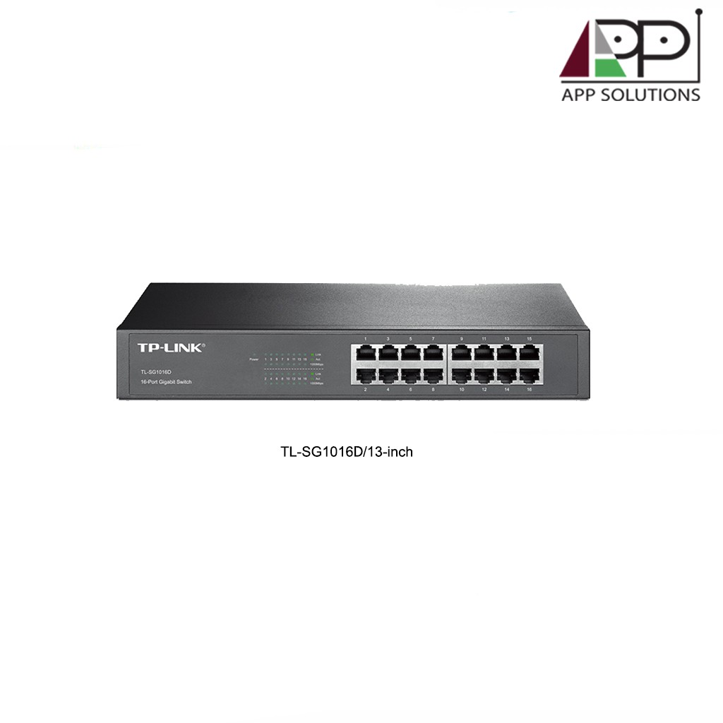 tp-link-gigabit-switch-desktop-rackmount-รุ่นtl-sg1016-tl-sg1016d-ประกันlifetime