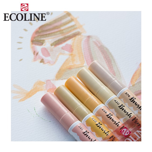 ecoline-สีหมึกแบบแท่ง-brushpen-5-beige-pink