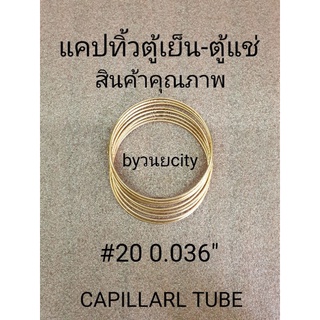 ภาพหน้าปกสินค้าแคปทิ้วเบอร์ 20  0.036\" ยาว 2 เมตร ที่เกี่ยวข้อง