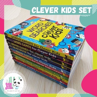 หนังสือชุด Clever Kids Brain Games 10 เล่ม พร้อมส่ง!!
