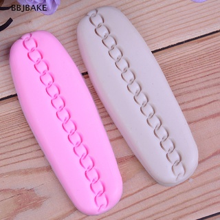 [cxFSBAKE] bag chain shaped silicone mold cake decoration fondant cake 3d mould baking  KCB