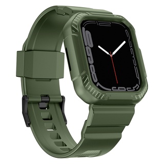 ภาพหน้าปกสินค้าเคสคาร์บอนไฟเบอร์ + สาย TPU สําหรับ Apple iWatch Series 7 6 SE 5 4 3 2 45 มม. 41 มม. 40 มม. 44 มม. 42 มม. 38 มม. ที่เกี่ยวข้อง