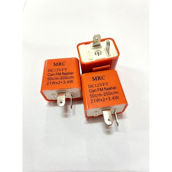 รีเลย์ไฟเลี้ยวแต่ง-2-ขา-12v-รีเลย์ไฟเลี้ยว-รีเลย์ไฟกระพริบ-รีเลย์กระพริบเร็ว-รีเลย์ปรับได้