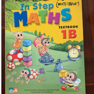 In step maths textbook 1B มือ 2 ป1