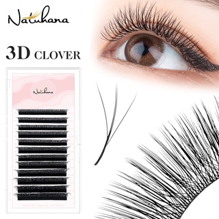 สินค้า NATUHANA W 3D ขนตาปลอม รูปตัว สําหรับต่อขนตา
