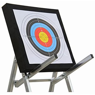 ภาพหน้าปกสินค้าหน้าไม้,ธนู Archery & Crossbow BACK STOP รองรับเป้า ขนาด 65X70X7 CM.ใช้ได้ทั้งหน้าไม้และธนูแถมเป้ากระดาษ ขนาด 60X60 3 ใบ ซึ่งคุณอาจชอบราคาและรีวิวของสินค้านี้