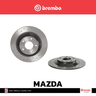 จานเบรก Brembo MAZDA CX-5 ปี 2012 หลัง เบรคเบรมโบ้ รหัสสินค้า 08 C425 11 (ราคาต่อ 1 ข้าง)