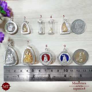 ภาพหน้าปกสินค้าMT จี้ กรอบเงินแท้ ไซส์ กลาง - ใหญ่   925 Sterling Silver มณีธารา : MT Jewelry (sspmix4) amu ที่เกี่ยวข้อง