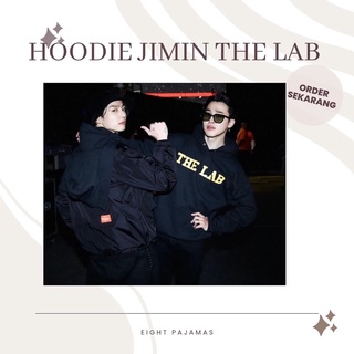 เสื้อกันหนาว มีฮู้ด ลาย JIMIN THE LAB