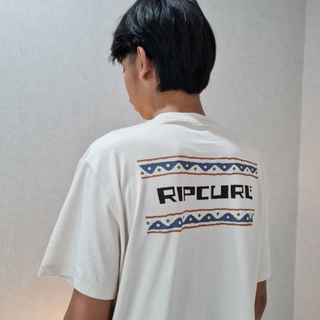 เสื้อยืดวินเทจเสื้อยืด งานป้าย  RIP CURL ของแท้ S-4XL