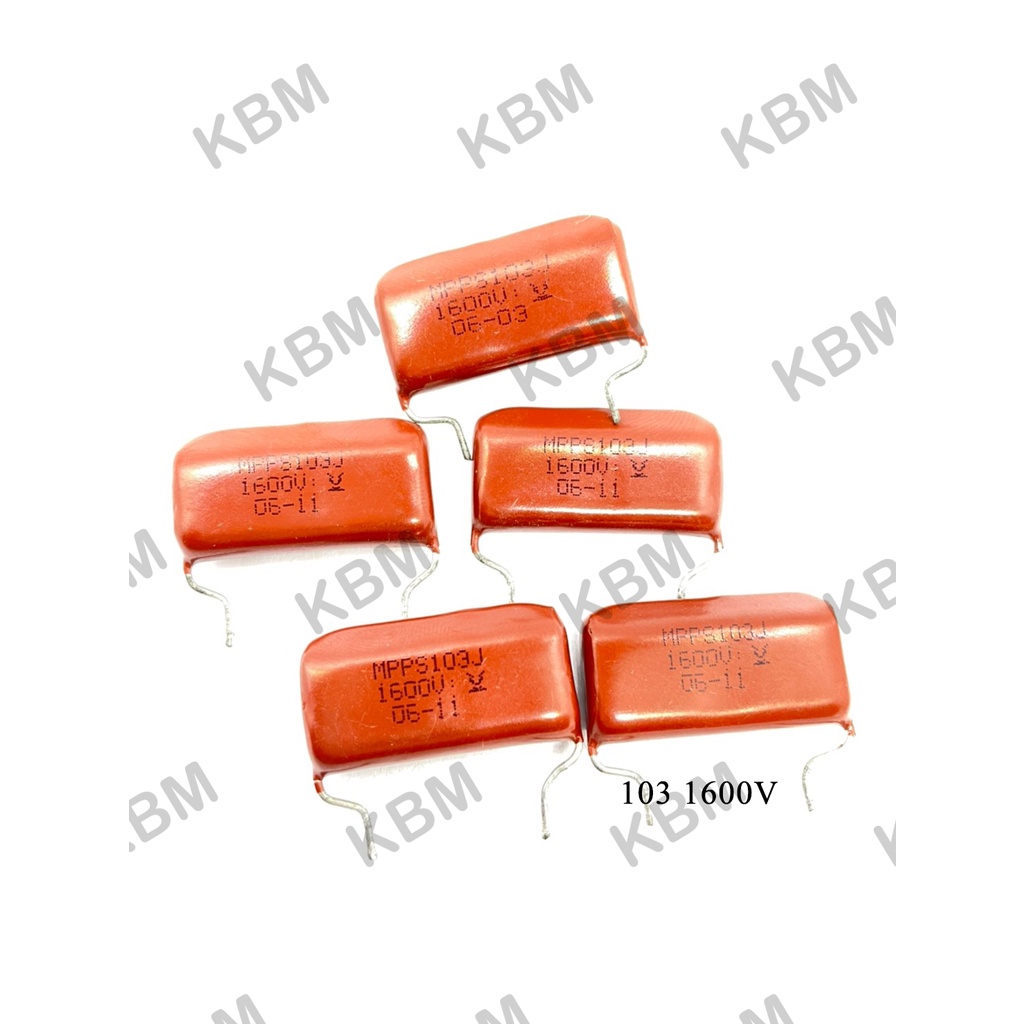 Capacitor (คาปาซิเตอร์)103(0.01) 50V 100V 630V 1.25KV 1.6KV 2000V 2KV ...