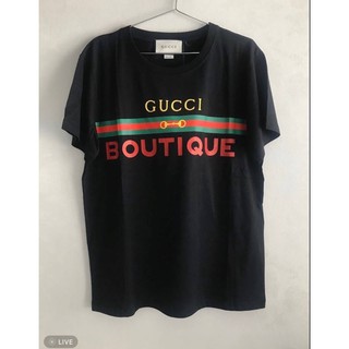 เสื้อ Gucci T-shirt [Boutique] ของแท้ มี2 สี ขาว/ดำ