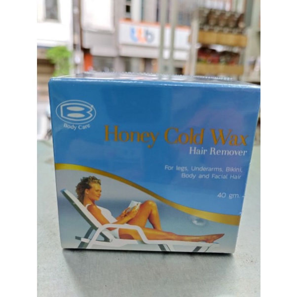 honeycoldwaxผลิตภัณฑ์กำจัดขน40กรัม