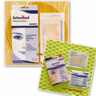 ภาพขนาดย่อของภาพหน้าปกสินค้า(แบบม้วน มาใหม่) Actewound Silicone Gel Sheet แผ่นแปะ ซิลิโคน จากร้าน lee.pharmashop บน Shopee