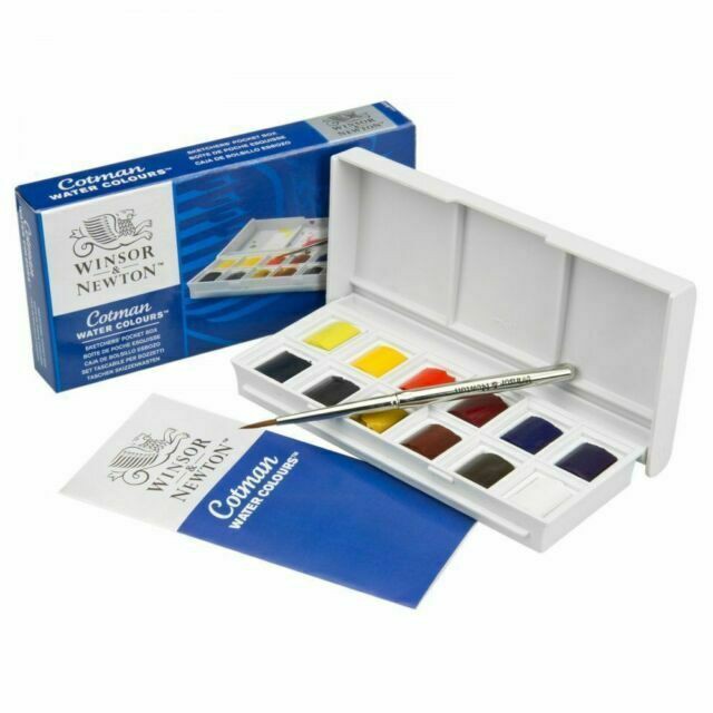 สีน้ำก้อน-winsor-amp-newton-cotman-12-สี-เซตพกพา