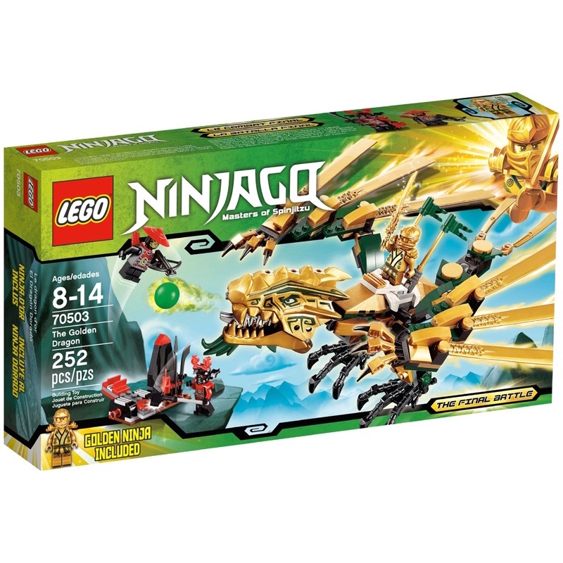 lego-ninjago-70503-กล่องมีตำหนิเล็กน้อย-the-golden-dragon-ของแท้