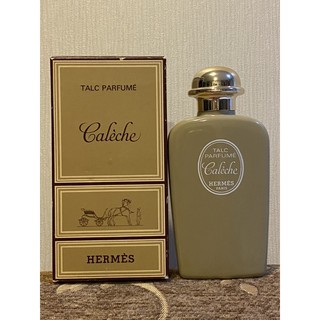 Vintage HERMES Paris Caleche Talc Parfume 80g