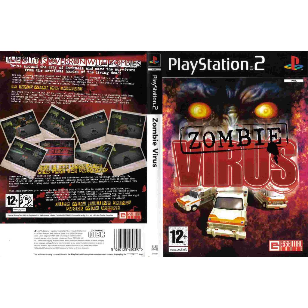 แผ่นเกมส์-ps2-แนะนำ-zombie-virus-usa