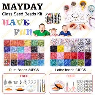 3600pcs/box 6mm Clay Bracelet Beads For Jewelry Making Kit,flat