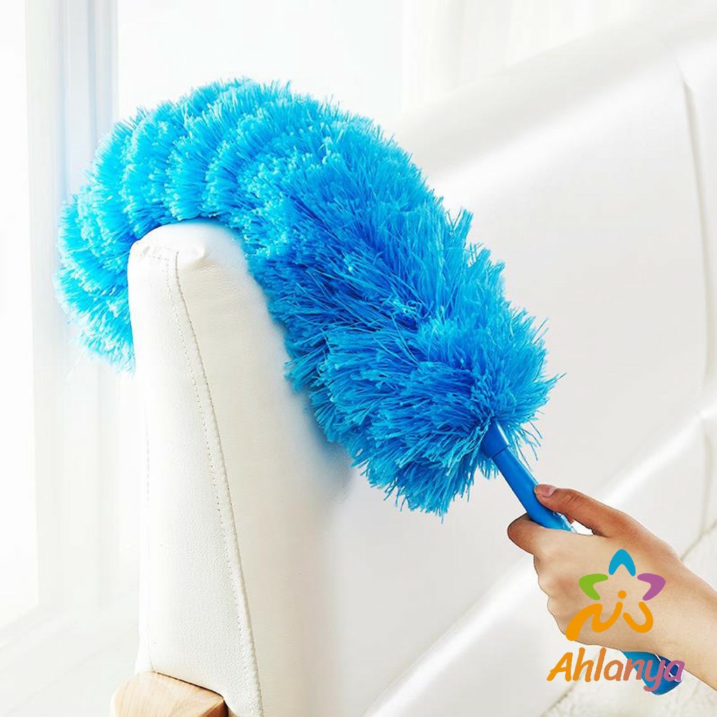 ahlanya-ไม้ปัดฝุ่นสีฟ้า-ปัดฝุ่นไมโครไฟเบอร์-microfiber-duster