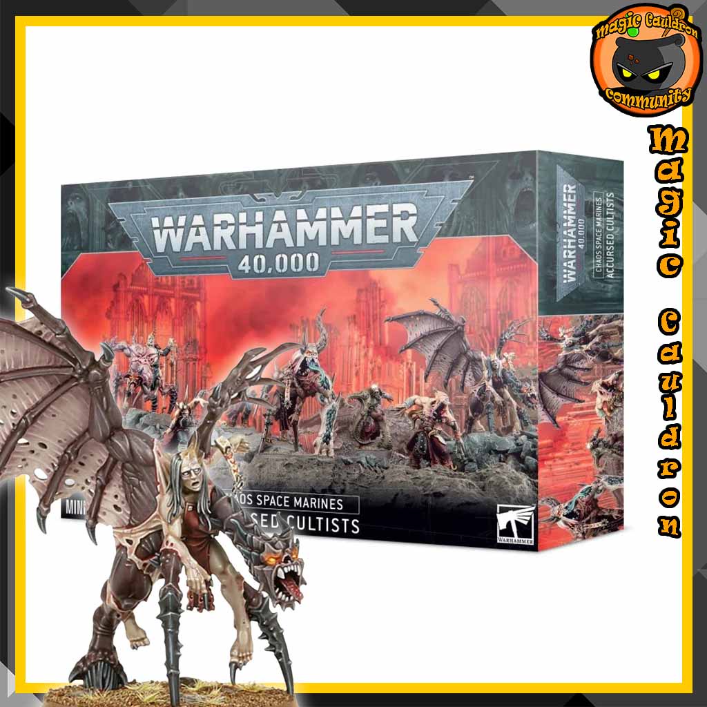 Chaos Space Marines Accursed Cultists Warhammer 40000 | Shopee Thailand