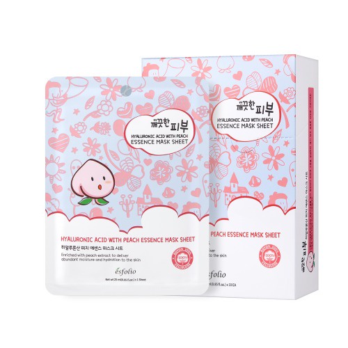 esfolio-pure-skin-hyaluronic-acid-with-peach-essence-mask-sheet