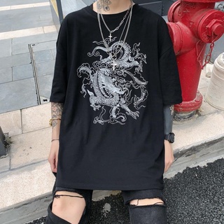 เสื้อยืดอินเทรนด์ผู้ชายอินเทรนด์ผู้หญิงTuxinhe Streetwear เสื้อท็อปส์ สําหรับผู้ชาย &amp;#39; s เสื้อยืด Ulzzang ฮาราจูกุ วิ