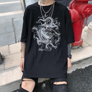 เสื้อยืดอินเทรนด์ผู้ชายอินเทรนด์ผู้หญิงTuxinhe Streetwear เสื้อท็อปส์ สําหรับผู้ชาย &amp;#39; s เสื้อยืด Ulzzang ฮาราจูกุ วิ