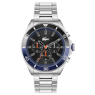 Lacoste Tiebraker LC2011155 นาฬิกาผู้ชาย สีเงิน