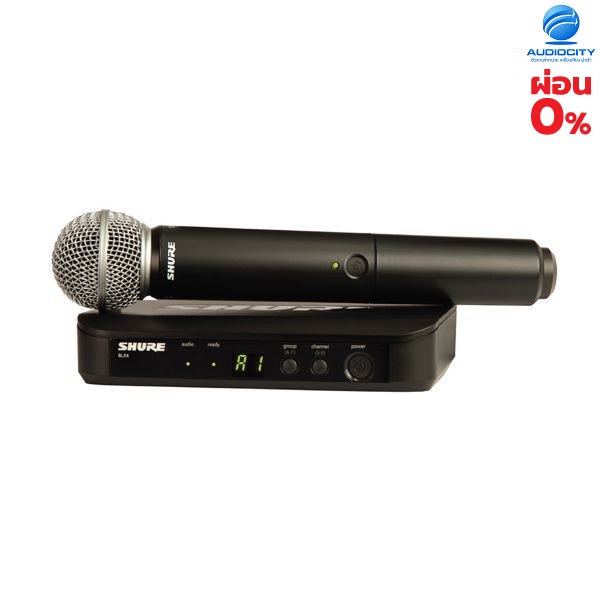 shure-blx24a-sm58-ไมโครโฟนไร้สาย-ไมค์ลอยแบบไมค์เดี่ยว