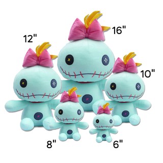 DISNEY ตุ๊กตา Scrump Standard สติช Lio &amp; Stitch (ลิขสิทธิ์แท้ ส่งตรงจากโรงงานผู้ผลิต)