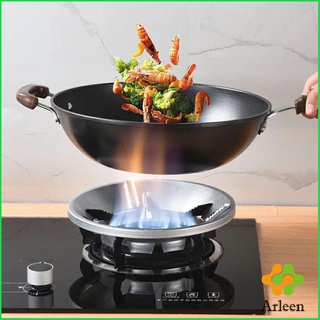 Arleen แหวนกันลมเตาแก๊ส อุปกรณ์เสริมเตาแก๊สประหยัดพลังงาน Gas stove windproof ring