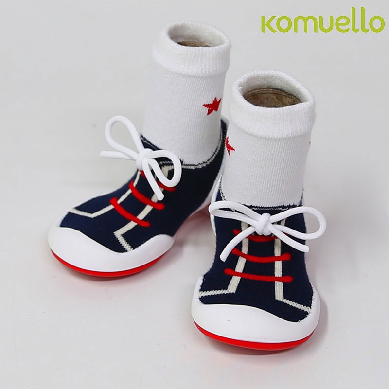 sale-รองเท้าเด็กหัดเดิน-รองเท้าเด็กอ่อน-komuello-string-navy-รองเท้าเด็ก-bkk