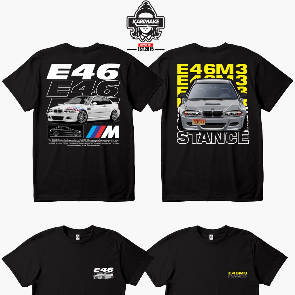 round-คอลูกเรือเสื้อยืด-ลาย-karimake-สําหรับ-bmw-e46-m3-gen-stance-4xl