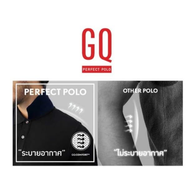 ลดราคา-1-210บาท-เพียงใช้โค้ดส่วนลดfebwow30-gq-เสื้อโปโล-ของแท้100