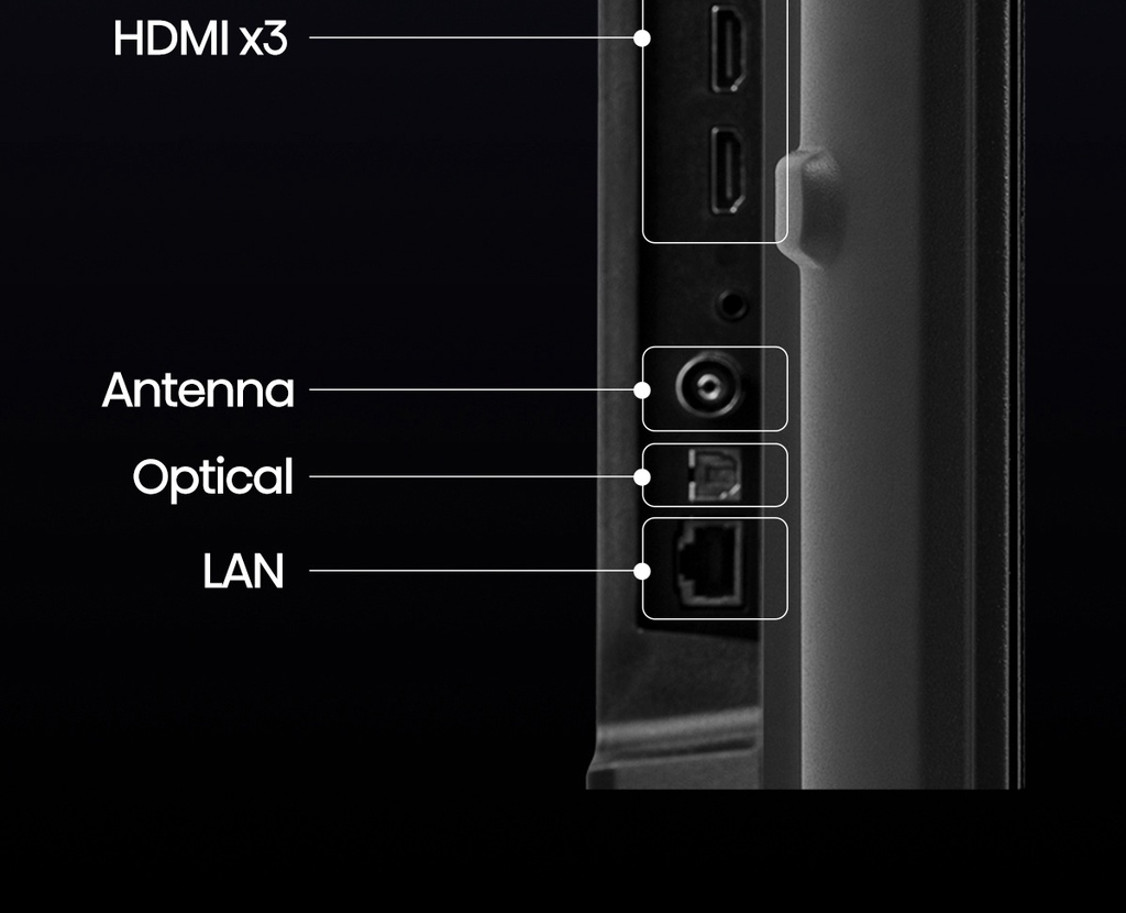 รูปภาพเพิ่มเติมของ Hisense TV ทีวี 55 นิ้ว 4K Ultra HD Smart TV รุ่น 55E6H VIDAA U5 Voice Control Dolby Vision Netflix YouTube 2.4G+5G WIFI Build in /DVB-T2 / USB2.0 / HDMI /AV