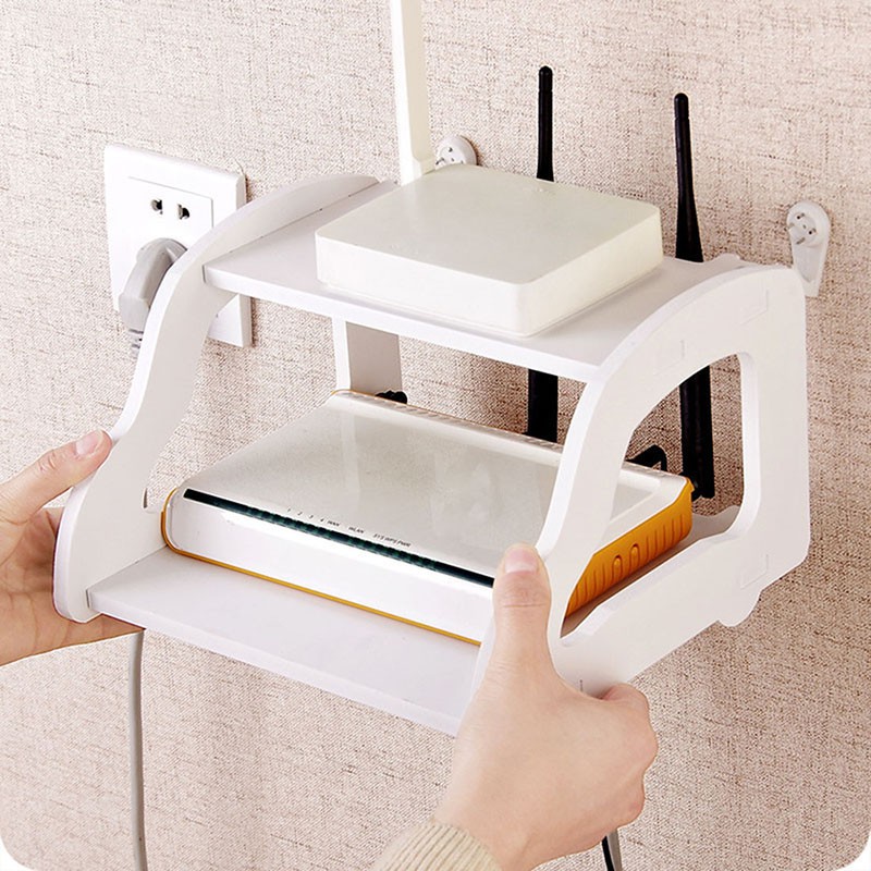 ล้างสต๊อค-wall-shelf-home-wifi-router-ชั้นวางเราท์เตอร์-และกล่องรับสัญญาณติดผนัง