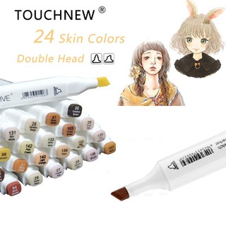 Touchfive ปากกามาร์กเกอร์ สําหรับวาดภาพมังงะ 24 สี