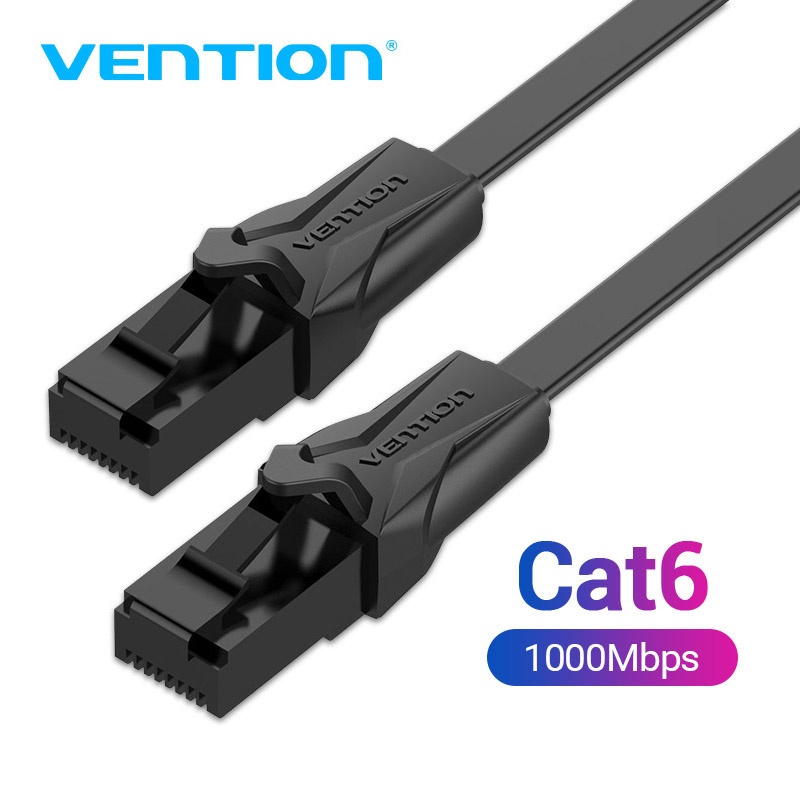 ภาพสินค้าVention สาย LAN ความเร็วสูง CAT6 RJ45 CAT 6 Gigabit สายอินเตอร์เน็ต ความยาว 15 เมตร 20 เมตร IBA/IBB จากร้าน vention.th บน Shopee ภาพที่ 1