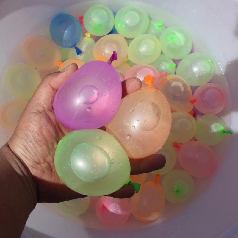 พร้อมส่ง-ลูกโป่งน้ำ-magic-ballons-500ลูกและ111ลูก-ลูกโป่งคละสี