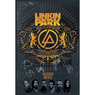 โปสเตอร์ วง ดนตรี Linkin Park ภาพ วงดนตรี โปสเตอร์ติดผนัง โปสเตอร์สวยๆ poster