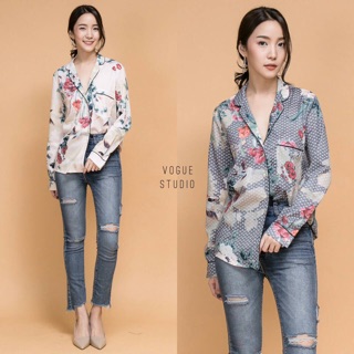 Zara Florals Printed Shirt