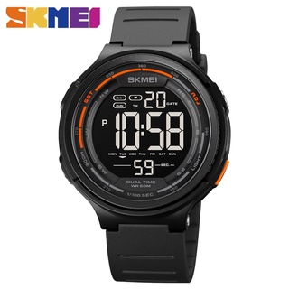 ภาพหน้าปกสินค้าSKMEI Electronic Men\'s Watches Sport Digital Movement Fashion LED Light Waterproof 2Time Stopwatch Alarm Clock ซึ่งคุณอาจชอบสินค้านี้