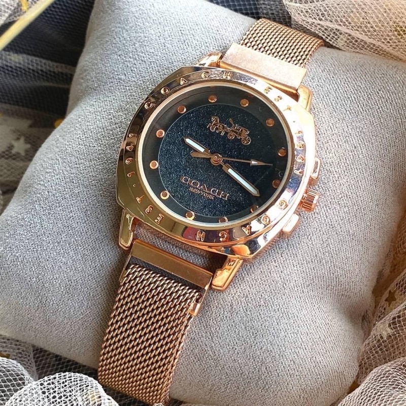 ภาพหน้าปกสินค้านาฬิกา COAC H สายสแตนเลส แบบแม่เหล็ก นาฬิกาข้อมือผู้หหญิง ราคาส่ง-ราคาถูก จากร้าน watchforyours บน Shopee